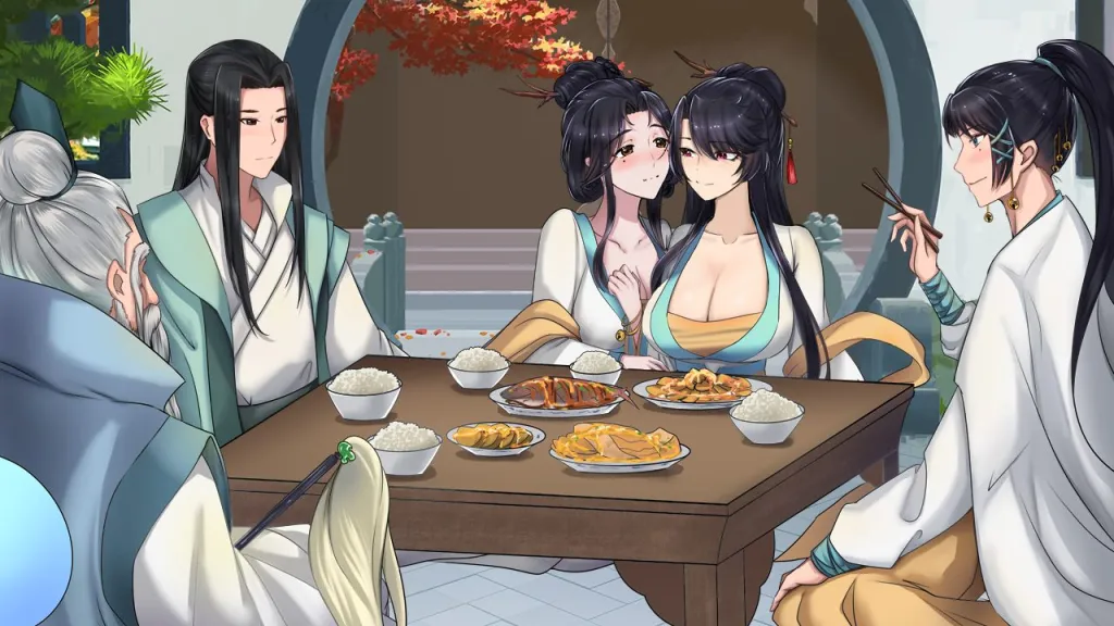 绯月仙行录 V1.29 角色剧情对话与同伴聚会场景
